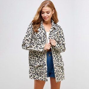 Leopard Print Jacket